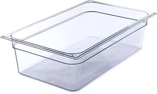 CFS 10202B07 StorPlus Full Size food Pan, Polycarbonate, 6″ Deep, Clear | The Storepaperoomates Retail Market - Fast Affordable Shopping