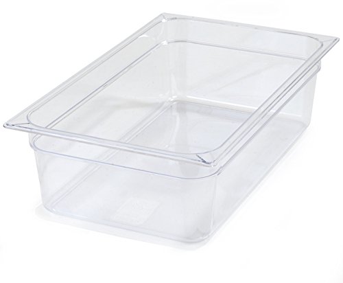 CFS 10202B07 StorPlus Full Size food Pan, Polycarbonate, 6″ Deep, Clear | The Storepaperoomates Retail Market - Fast Affordable Shopping