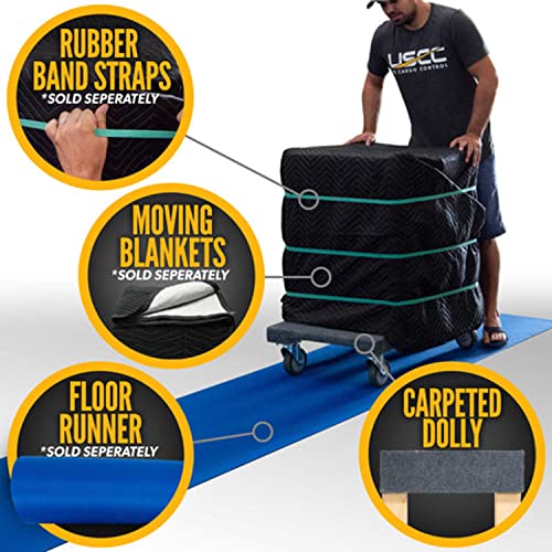 US Cargo Control – Carpeted Moving Dolly 18 Inch x 30 Inch – Heavy Duty Furniture Dolly with Four Rubber Swivel Casters – Carpeted Edges for Safe Cargo Hauling | The Storepaperoomates Retail Market - Fast Affordable Shopping