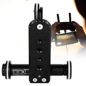 Suerthy Camera Slider Car Rail Systems, Various speeds can be Controlled, Record Various Pictures smoothly, Time Lapse Electric Motorized Car for Camera Phone Camcorder
