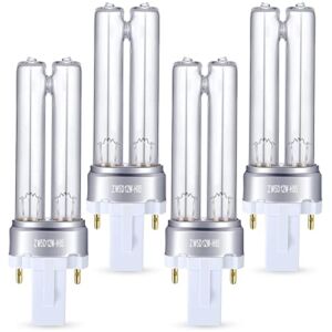 Kittmip LB4000 Replacement Bulb, 5 W LB4000 UV-C Bulb Compatible with Germ Guardian Models AC4300BPTCA AC4825 AC4850 AC4850PT AC4900 AC4900CA AC5300B AC5350B AC5350 Air Purifier (4)