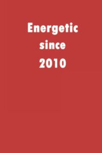 Energetic since 2010: A good notebook gift for who’s born