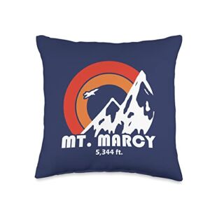 Esskay Designs Mt. Marcy Tees Mt. Marcy New York Sun Eagle Throw Pillow, 16×16, Multicolor
