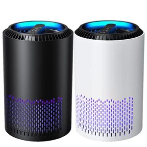 AROEVE Air Purifiers for Home, H13 HEPA Air Purifiers Air Cleaner For Smoke Pollen Dander Hair Smell Portable Air Purifier with Sleep Mode Speed Control For Bedroom Office Living Room Kitchen