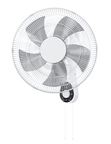 Wall Mount Fan with High Efficiency Motor, 90° Oscillating for Bedroom, Office, Warehouse, Workshop, and Basement | The Storepaperoomates Retail Market - Fast Affordable Shopping