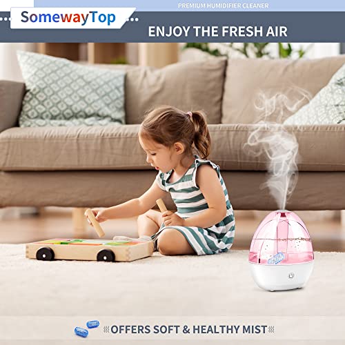 [2022 VER] 20X Humidifier Cleaner, Demineralization Cartridge for Humidifier Compatible with Protec Demineralization Cleaning Ball, Homedics Humidifier Filter Replacement & Humid Clean Cartridge | The Storepaperoomates Retail Market - Fast Affordable Shopping