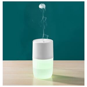 Cool mist humidifier-USB Personal Desktop Humidifier,Humidifier with jellyfish-shaped spray for stress relief,humidifiers for bedroom,Automatic Shut-Off,Night Light Function,2 Mist Modes