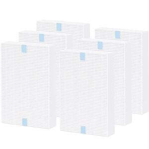 HPA300 True HEPA Replacement Filter R Compatible with Honeywell HPA300, HPA200, HPA100, HPA090 Series and HPA5300, Filter R HRF-R3 & HRF-R2 & HRF-R1, 6 Pack