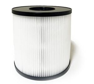 Nispira 3-in-1 True HEPA Activated Carbon Filter Replacement Compatible with Bissell MYair Pro Air Purifier 3139A, Compared to Part 3069. Size 6.1″ x 6.1″ x 6″. 1 Pack