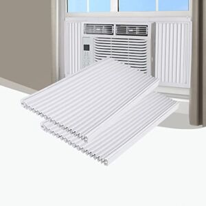 QSCVDEA Mobile Air Conditioner Accessories, Window Air Conditioner Side Baffle Double Layer Insulation Upgrade Sealed Side Panel for Window AC Units