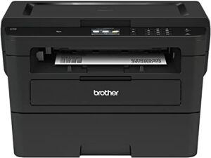 Brother HL-L2395DW Series All-in-One Monochrome Laser Printer – Print Scan Copy – Auto Duplex Printing – 36ppm, 2400 x 600 dpi, 250-sheet -2.7″ Color Touchscreen – Hi-Speed USB, Wulic Printer Cable