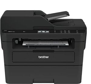 Brother MFC L2750DW Monochrome Laser Printer All-in-One with Wireless, Auto 2 Sided Printing, Print Scan Copy, 2400 x 600 dpi, 36ppm, 250 Sheet, Compatible with Alexa, Bundle with JAWFOAL