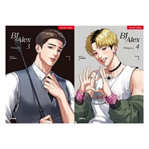 [LEZHIN] BJ Alex Manga English version (Vol. 3, 4) [SET] by Mingwa [NOT 1st Edition]