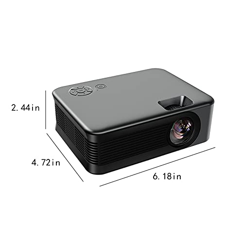 2023 HD Projector WiFi Projector,3000 Lumens Home Video Projector Compatible with HDMI| USB| Audio Interface| Laptop| iOS & Android Smartphone | The Storepaperoomates Retail Market - Fast Affordable Shopping