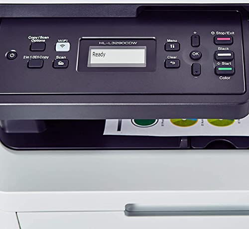 Brother HL-L32 90CDW Wireless Compact Digital Color Laser All-in-One Printer, Print Scan Copy, 600 x 2400 dpi, Duplex Printing, 25ppm, 250-sheet, Compatible with Alexa, Durlyfish USB Printer Cable | The Storepaperoomates Retail Market - Fast Affordable Shopping