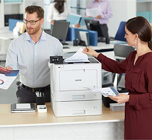 Brother HL-L8360CDW Wireless Single-Function Color Laser Printer – Print Only – USB, Ethernet, WiFi, NFC Connectivity, 2.7″ Touchscreen LCD, 31 ppm, 600 x 2400 dpi, Auto Duplex Printing (Renewed) | The Storepaperoomates Retail Market - Fast Affordable Shopping