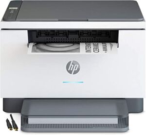 HP Laserjet MFP M234dw All-in-One Wireless Monochrome Laser Printer Print Scan Copy, 30 ppm, 600 x 600 dpi, 8.5″ x 14″, Auto Duplex Printing- WULIC Printer Cable