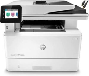 HP Laserjet Pro MFP M428fdw All-in-One Wireless Monochrome Laser Printer- Print Scan Copy Fax – 40 ppm, 1200 x 1200 dpi, 50-Sheet ADF, Auto 2-Sided Printing, Ethernet