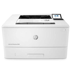 HP Laserjet Enterprise M406dn Print Only Single-Function Wired Monochrome Laser Printer – Black/White – 2.7″ LCD, 42 ppm, 1200 x 1200 dpi, Auto Duplex Printing, Ethernet, Cbmou Printer Cable