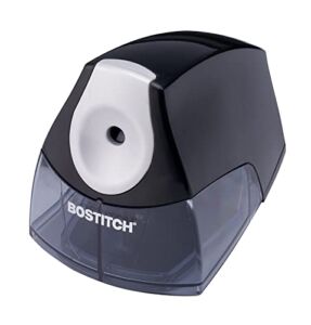 Bostitch Personal Electric Pencil Sharpener, Powerful Stall-Free Motor, High Capacity Shavings Tray, Black (EPS4R-BLK-PDQ)