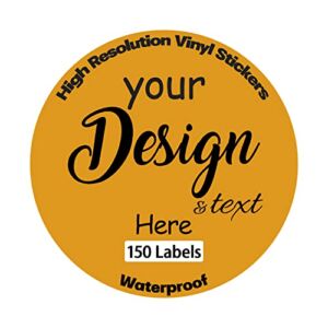 150 Pack Custom Design Your Own Custom Stickers Personalized Labels Stickers Decals Text Name Image Photo