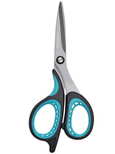 7.7″ Teflon Non-Stick Scissors for Office & Home,No Rust Shears for Kitchen,Softgrip Scissors General Use Art Craft Classroom DIY