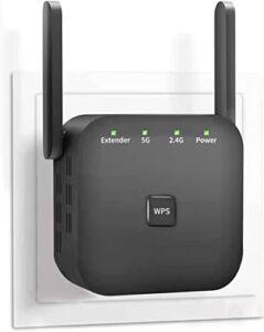 2022 Newest WiFi Extender, WiFi Repeater, WiFi Booster, Covers Up to 8640 Sq.ft and 40 Devices, Internet Booster – with Ethernet Port, Quick Setup, Home Wireless Signal Booster