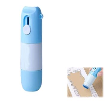 Thermal Paper Correction Fluid With Unboxing Knife, Portable Information Anti-Leakage Protection Correction Fluid,protect Important Information,for Package Labels Bills (1PCS) | The Storepaperoomates Retail Market - Fast Affordable Shopping