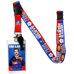 Ata-Boy Ted lasso Lanyard Badge Holder, Lanyards for ID Badges – Gifts & Merchandise