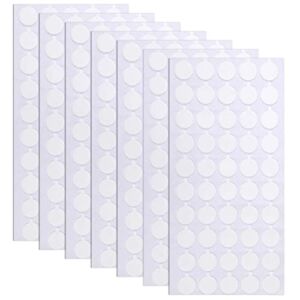 BUSOHA 350 PCS Double Sided Adhesive Dots, Clear Removable Sticky Adhesive Putty,Round Sticky Tack Adhesive Poster Tacky Putty for Wall Hanging Festival Decoration