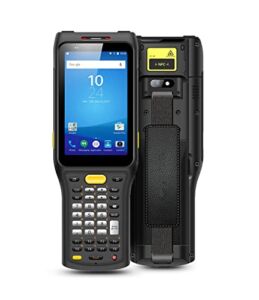 Android 11 Rugged Handheld Data Terminal Warehouse Inventory Barcode Scanner, 1D 2D Scanner, Physical Keypad & Touch Panel, GPS, WiFi & 4G