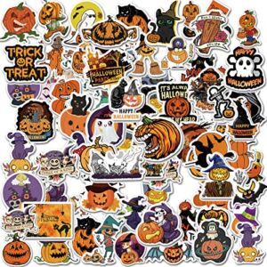 100 Pcs Halloween Stickers for Kids, Decorations Vinyl Waterproof Pumpkin Witch Ghost Cute Stickers for Laptop Water Bottles Envelopes Gifts Tags Crafts Windows Snowboard (Halloween)…