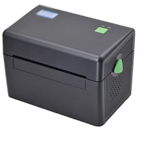 n/a Bluetooth 80 MM Thermal 3 Inch Label Receipt Receipt Mobile Portable Printer Direct Barcode Receipt Printer (Color : Black, Size : 115 * 61 * 132mm)