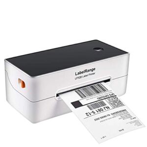 LabelRange LP320 Label Printer – High Speed 4×6 Shipping Label Printer, Windows, Mac and Linux Compatible, Direct Thermal Printer Supports Shipping Labels, Barcode Labels, Household Labels and More