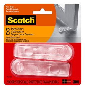 Scotch SP947-NA Bumpers and Door Stops, 2 count (Pack of 1), Transparent