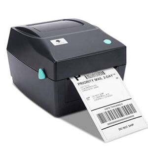 Thermal Label Printer 4×6, High-Speed 152mm/s Thermal Barcode 4? Shipping Label Printer Maker Writer Machine for Shipping Packages,One Click Set up,Compatible with Ebay, Amazon,FedEx,UPS,Shopify,Etsy