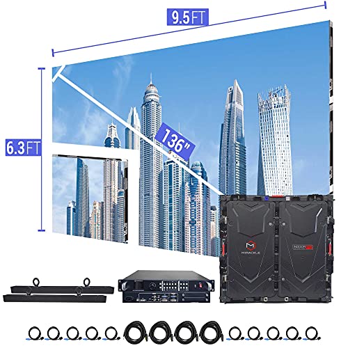 LED Video Wall P5mm 9.45’x6.3′ Indoor Nova System – Turn-Key | The Storepaperoomates Retail Market - Fast Affordable Shopping