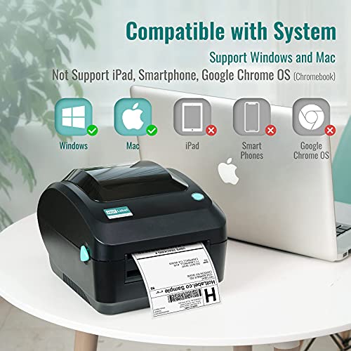 HotLabel 300 DPI Shipping Label Printer 4×6, A300 Direct Thermal Label Printer for Shipping Packages, Product Barcode Printer Sticker Maker Machine for Amazon Shopify FedEx UPS, Address Mailing | The Storepaperoomates Retail Market - Fast Affordable Shopping