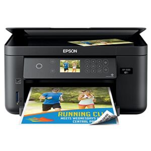 Epson Expression Home XP-5100 All-in-One Wireless Color Inkjet Printer for Home Office, Black – Print Scan Copy – 2.4″ Color LCD, 14 ppm, 4800 x 1200 dpi, Auto 2-Sided Printing, 150-Sheet, DAODYANG