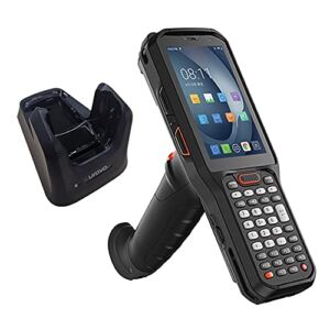 Android 10 Barcode Scanner Terminal, RT40 Code Scanner Mobile Computer, Honeywell EX30 15m Scan Engine, Screen Heating, Hot-Swap Battery, Wireless 4G WiFi, Frozen Warehouse Logistics, Cradle