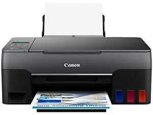 Canon G3260 All-in-One Printer | Wireless Supertank (Megatank) Printer | Copier | Scan, with Mobile Printing, Black, one Size (4468C002) (Renewed)