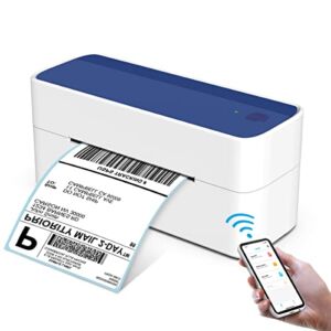 Itari Bluetooth Thermal Label Printer – Wireless Label Printer, Shipping Label Printer Support iPhone, iPad, Android, High Speed Printing, Work with Ebay, Amazon, Etsy, Canva, USPS, UPS