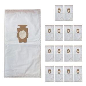 15 Pack 205811 F Style Cloth Dust Bags Compatible with Kirby Vacuum Bags 205811 204811 204814 204808, Suit All Kirby Generation G3 G4 G5 G6 G7 G8 G9 G10 G11 G12, Sentria I II G10D, Diamond Edition, Avalir, Ultimate G Vacuum Bags