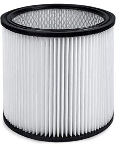 Replacement Filter for Shop Vac Models 90304, 90350, 90333 – Wet/Dry High Absorption and Long-Lasting Paper Sieve for Shop Vac Filters – Disposable Filter that Fits Most Vacuums, 5 Gallon and Above