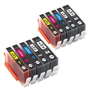 WHNG Large Capacity Ink Cartridges for HP 178 XL Replacement, Compatible for Photosmart C6380 C6300 B209a B210a Deskjet 3070A 3520 Officejet 4620 2set