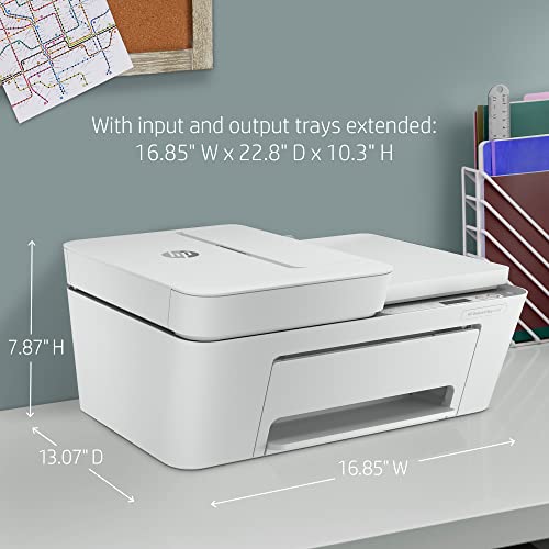 H-P All in One Printer Wireless Inkjet Photo Printer, Print, Scan, Copy, Fax and Mobile Printing with Auto Document Feeder Includes 6 Feet NeeGo Printer Cable – White | The Storepaperoomates Retail Market - Fast Affordable Shopping