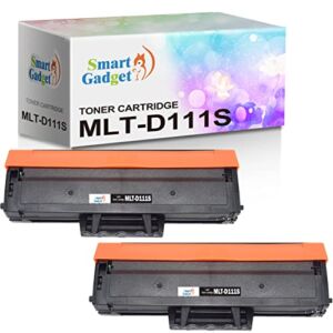 [2 Pack Unit] Smart Gadget Compatible Toner Cartridge Replacement MLT-D111S | Use with Xpress SL-M2020W SL-M2022W SL-M2070W SL-M2070FW M2070FW M2020W Printers