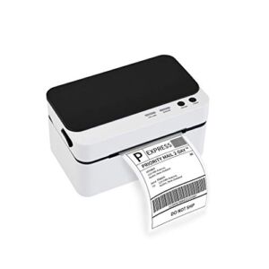 TWDYC Portable Shipping Label Printer High Speed USB Port Direct Thermal Printer Label Maker Sticker Support 30-85mm Paper Width