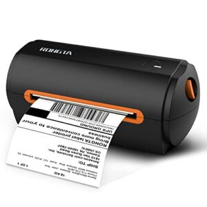 Rongta RP422 Thermal Shipping Label Printer, Desktop 4×6 Label Printer, Thermal Label Maker Compatible with Etsy, Shopify, Ebay, Amazon, FedEx, Support Multiple Systems