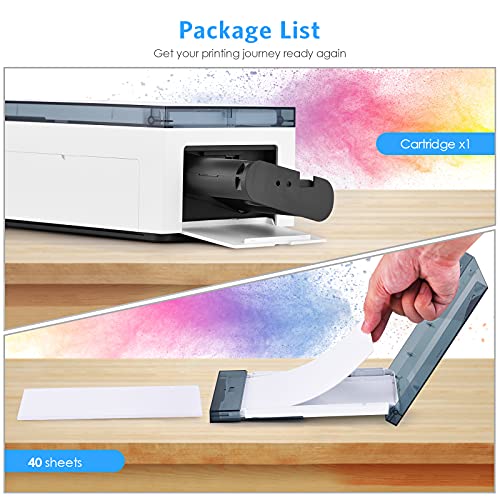 Liene 4×6” Rechargeable Photo Printer Bundle (100 pcs +3 Ink Cartridges), Wireless Photo Printer for iPhone, Smartphone, Android, Computer, Dye Sublimation Printer, Photo Printer for Travel, Home Use | The Storepaperoomates Retail Market - Fast Affordable Shopping